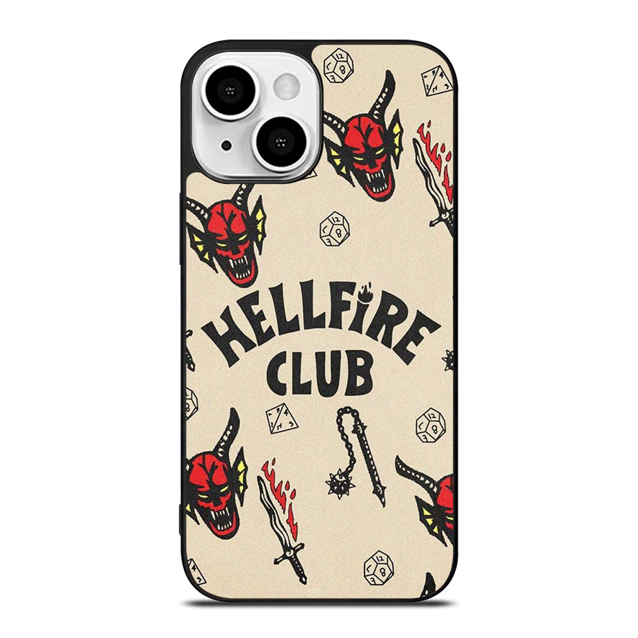 STRANGER THINGS HELLFIRE CLUB iPhone 13 Mini Case Cover